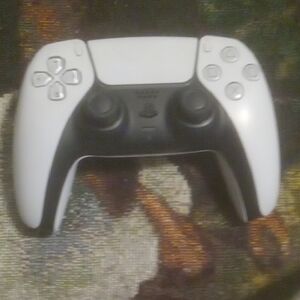 Sony DualSense Controller White and Black Ergonomic Design